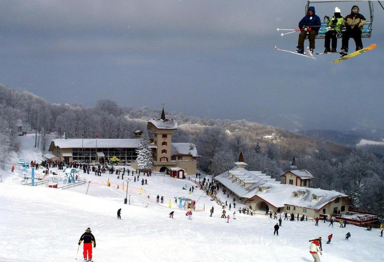 Adventure Awaits Aparthotel Beech Mountain Bagian luar foto